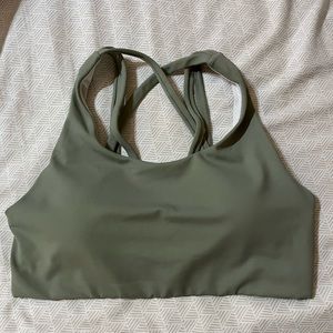 Senita strappy sports bra size medium